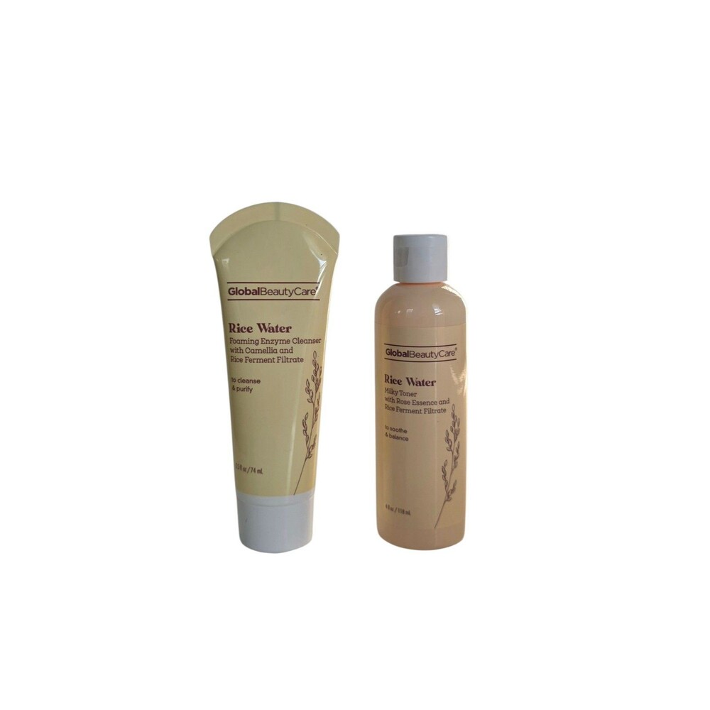 Global Beauty Care Rice Water Cleanser & Milk Toner ~2pk